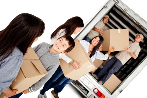 Office relocation planning in Hampton Hill with local business premises and moving team