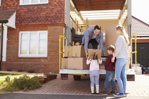 Van transport for furniture and household items in Hampton Hill