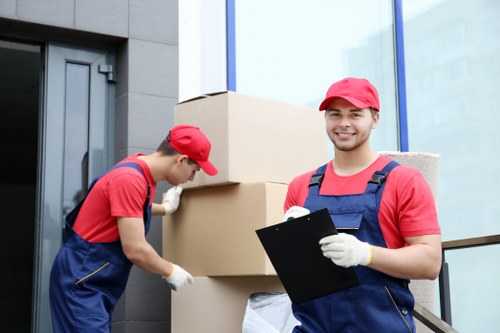 Van moving team planning a safe removal in Hampton Hill