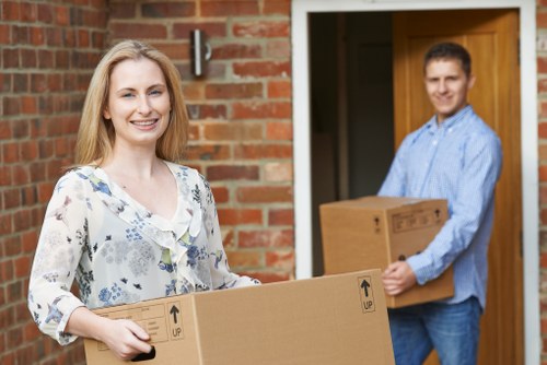 Commercial removals support for a small business in Hampton Hill