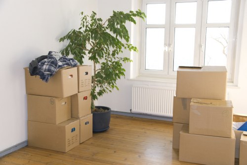 Local moving team preparing for a house removal in Hampton Hill