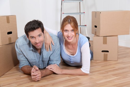 Preparation for furniture removal and collection in Hampton Hill