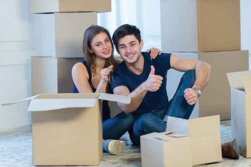 Removing bulky furniture from a local property in Hampton Hill