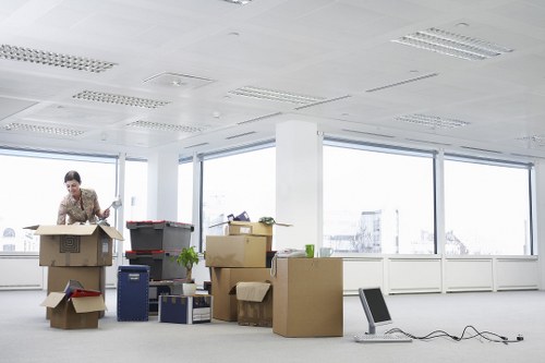 Household packing and furniture protection for a Hampton Hill relocation