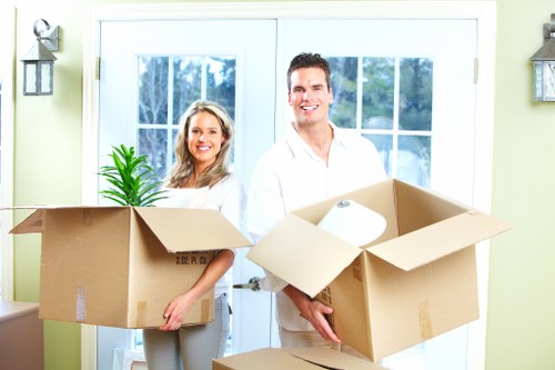 Commercial furniture pick-up for offices and shops in Hampton Hill