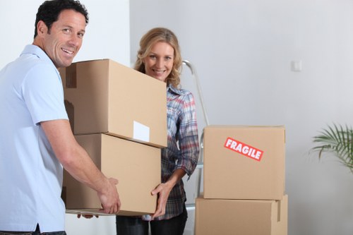 Commercial removal van support for local business relocation